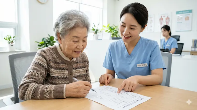올바른 치매안심센터 신청 방법으로 조기 검진을 받는 어르신
